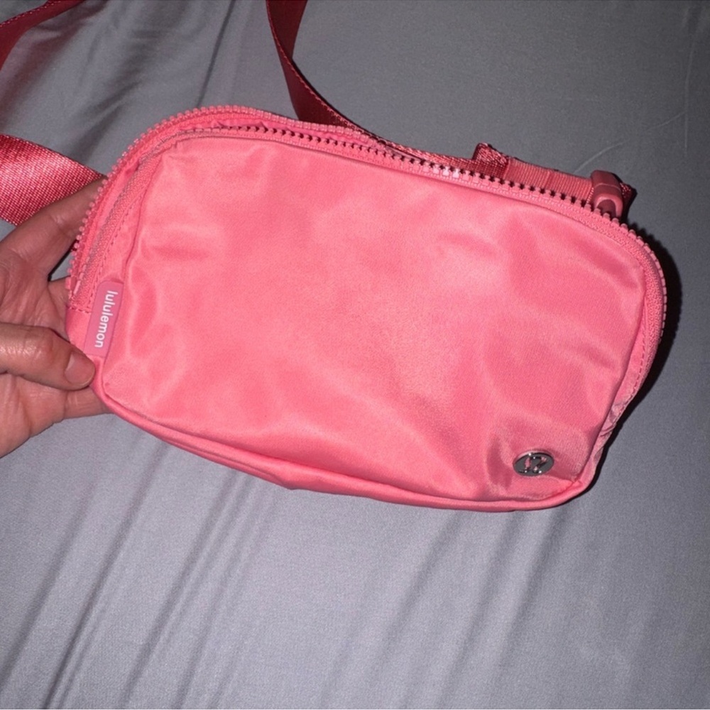 Lululemon Athletica Vibrant Pink Crossbody Bag